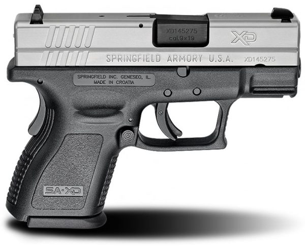 Springfield Armory XD Sub Compact Essentials XD9821 706397853457 1